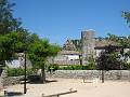 Jeu de boules sur l'esplanade du bas du village.
